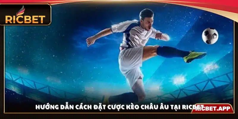 Quy trình chi tiết từng bước đặt cược kèo châu Âu trên Ricbet
