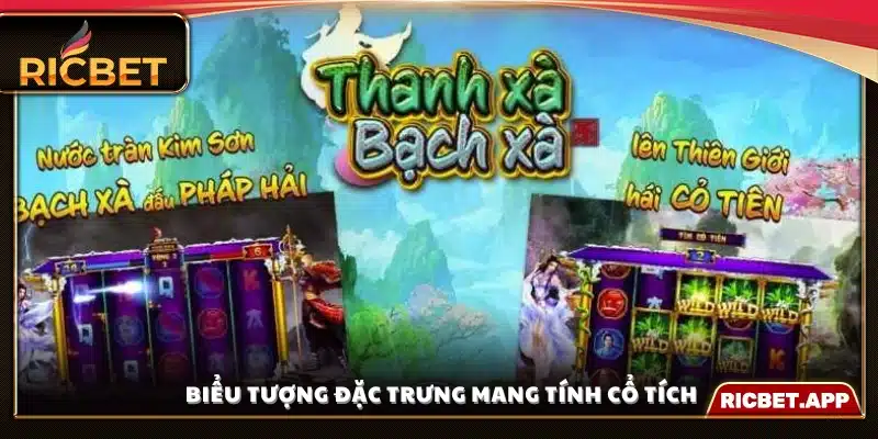Các biểu tượng được thiết kế theo phong cách cổ tích